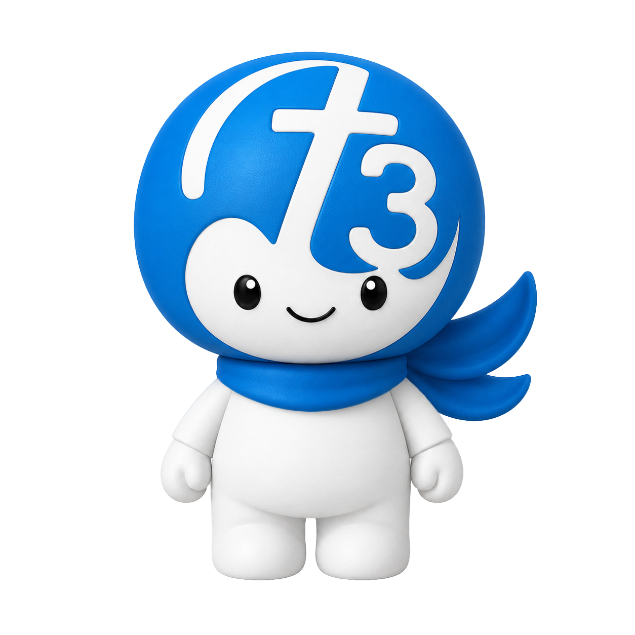 站立并做出欢迎手势的 Tino