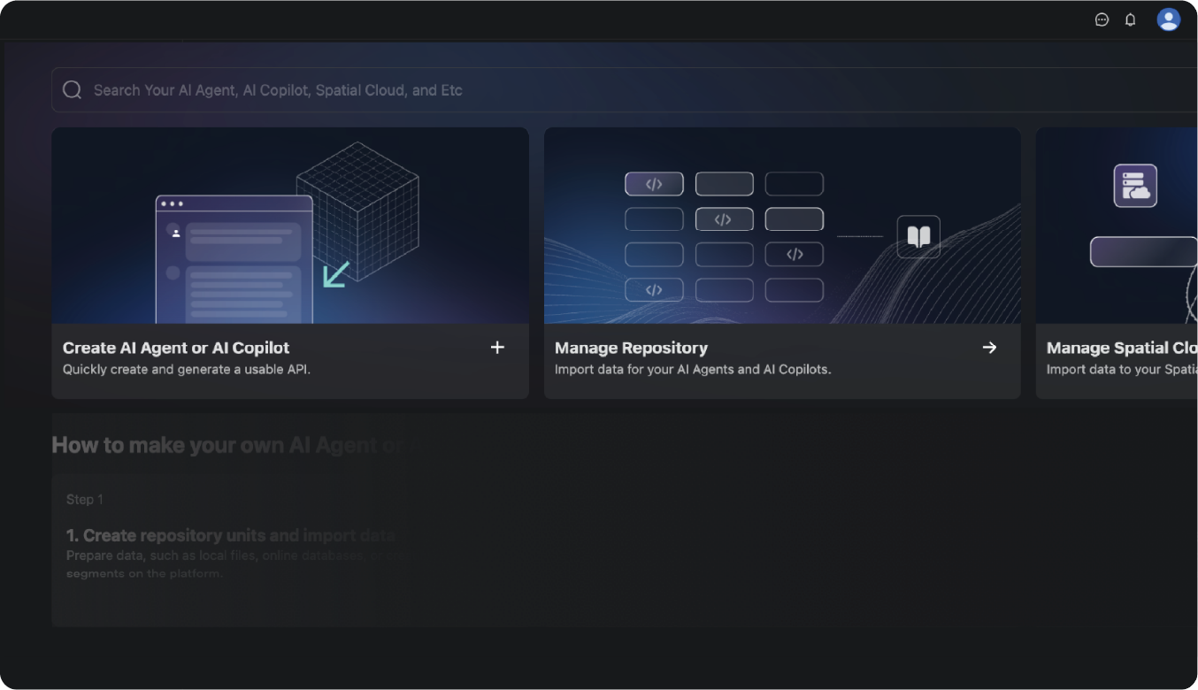 Low-code development interface