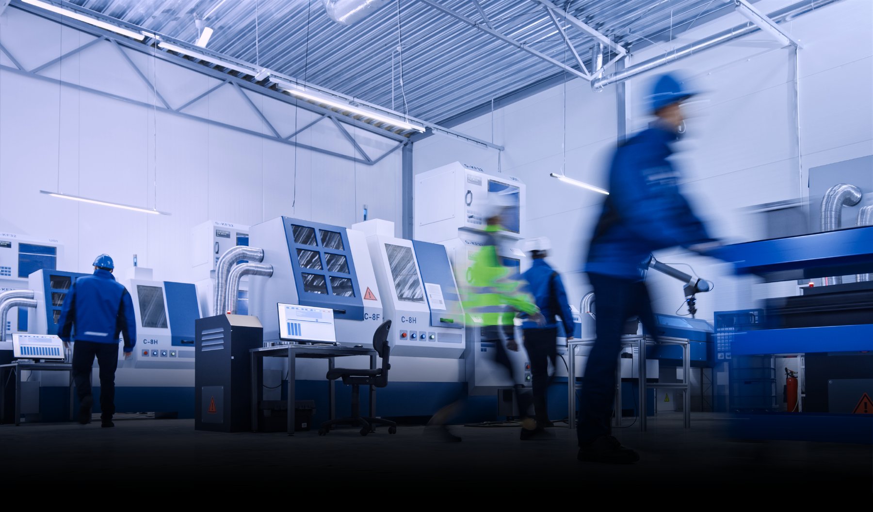 工业工作空间示意图