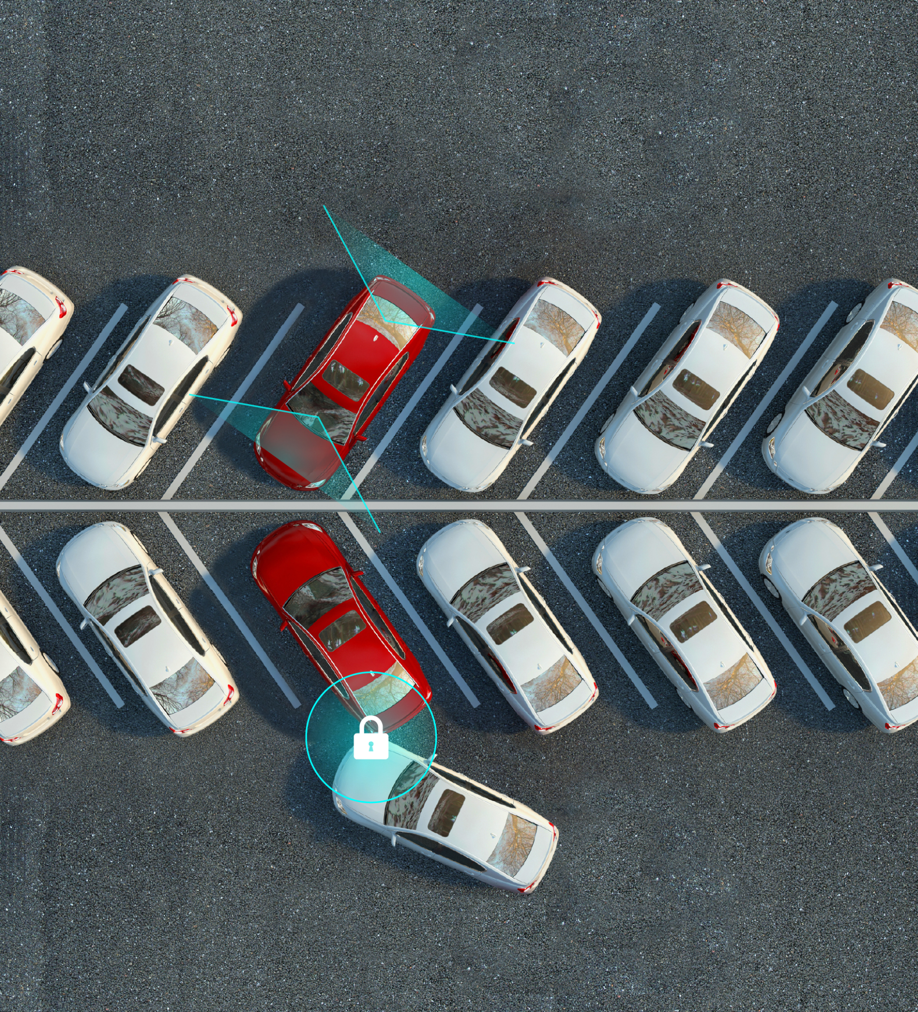 Parking monitor and impact detection scene