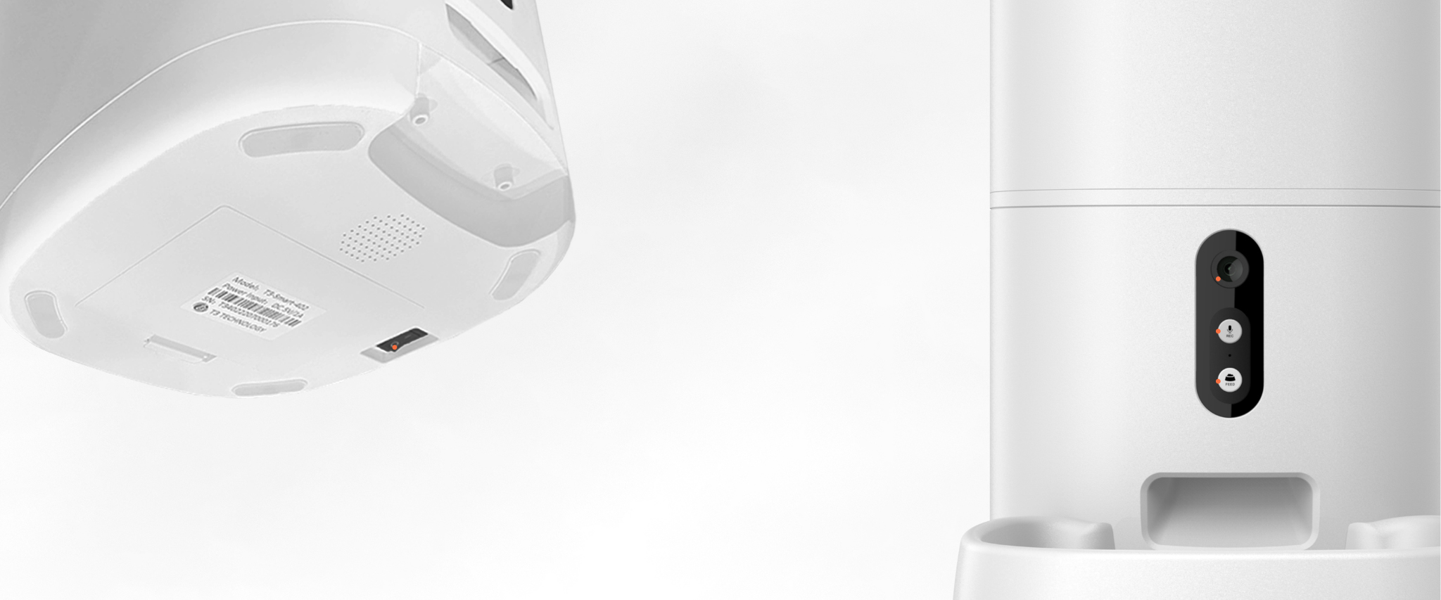 Full PF1 underside and front controls; select an orange point to identify the component