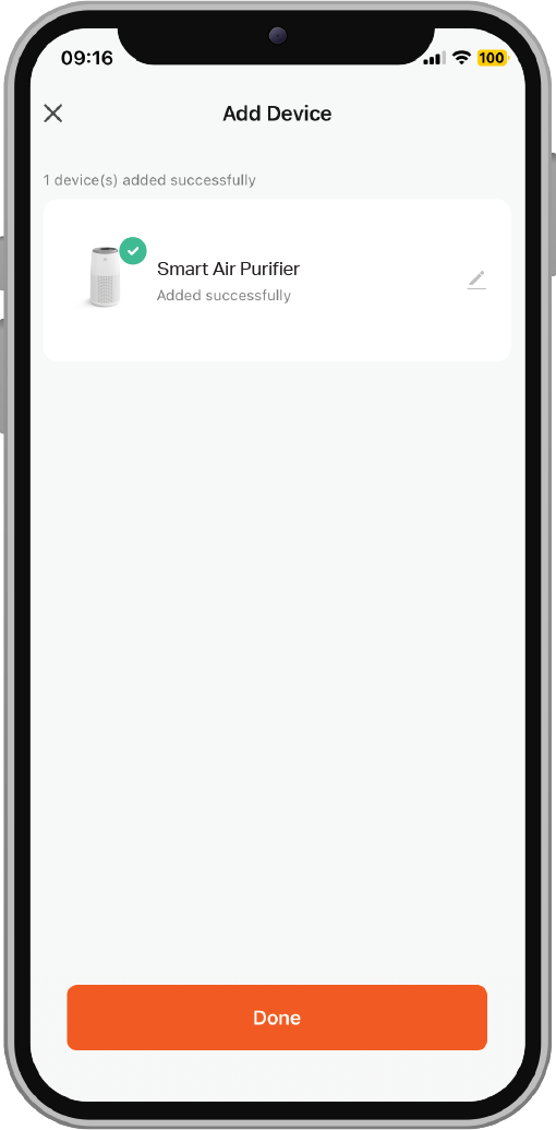 Application setup step 3