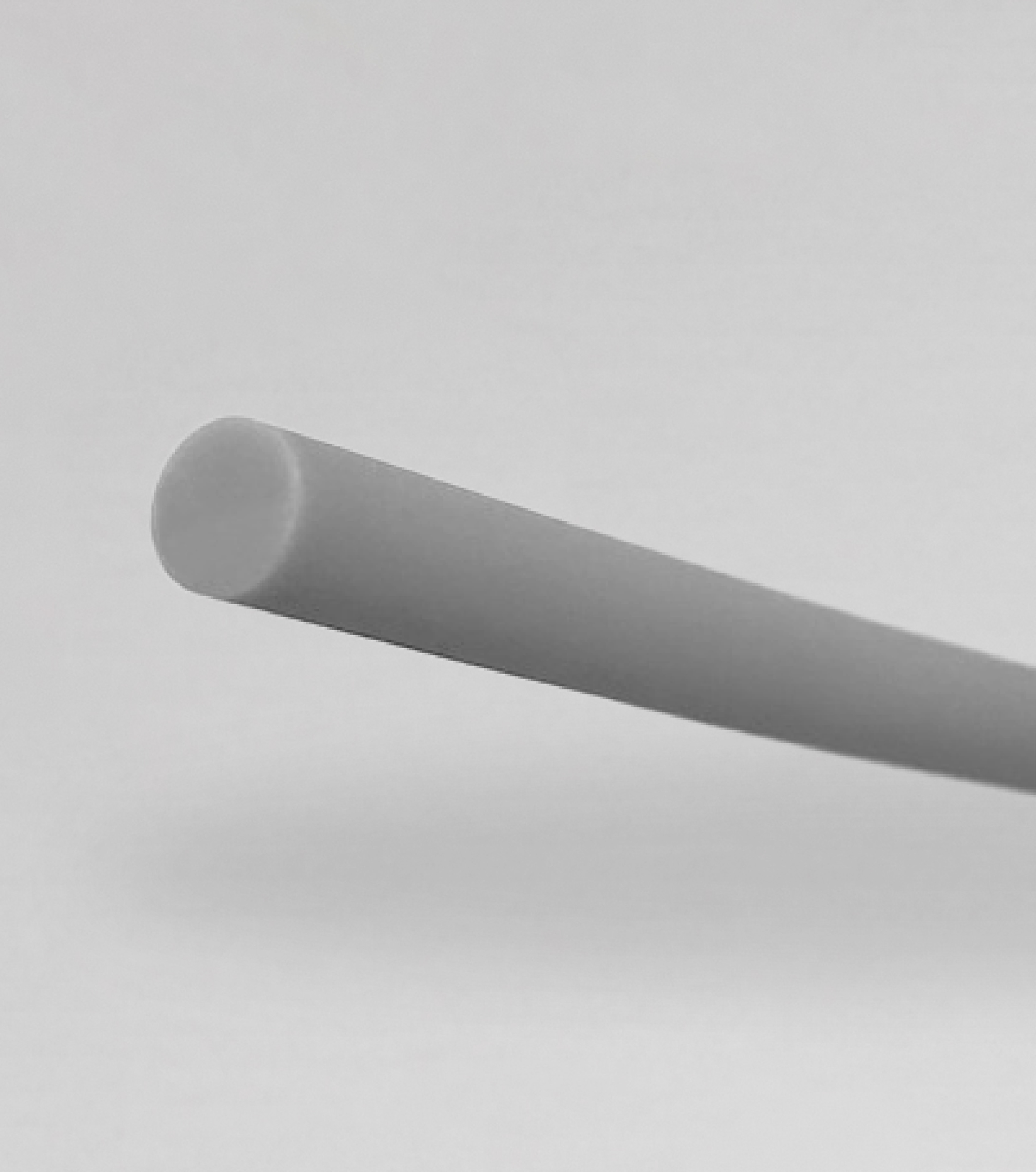 Close-up of the tangle-free PVC rope